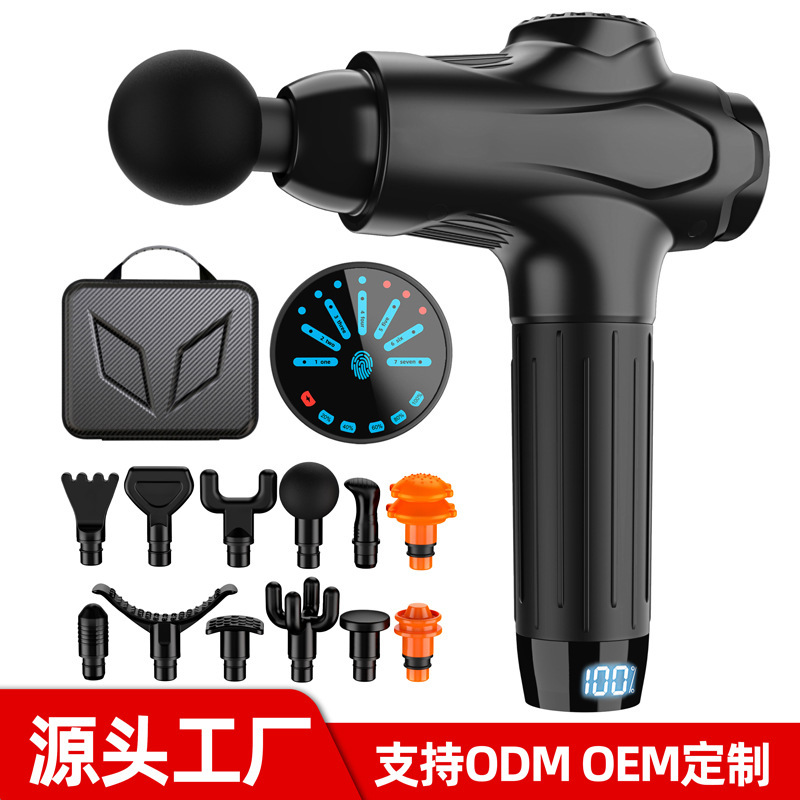 Fascia Massage Gun Deep Tissue Muscle Massager Vibrating Fitness Equipment - 1