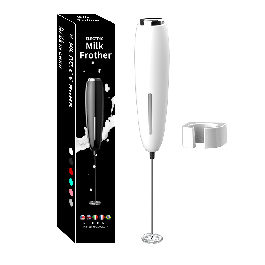 Manufacturer direct electric milk frother mini portable coffee milk frother egg beater cross-border Amazon - 7