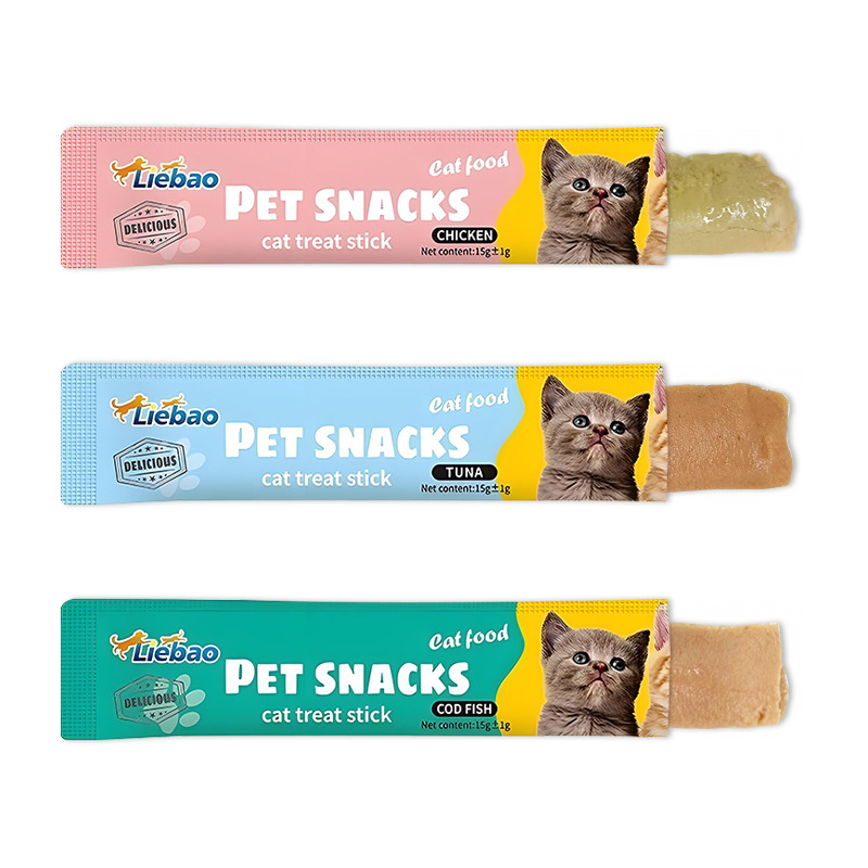 Nutritious Wet Cat Treats for Adult and Kitten Cats - 3