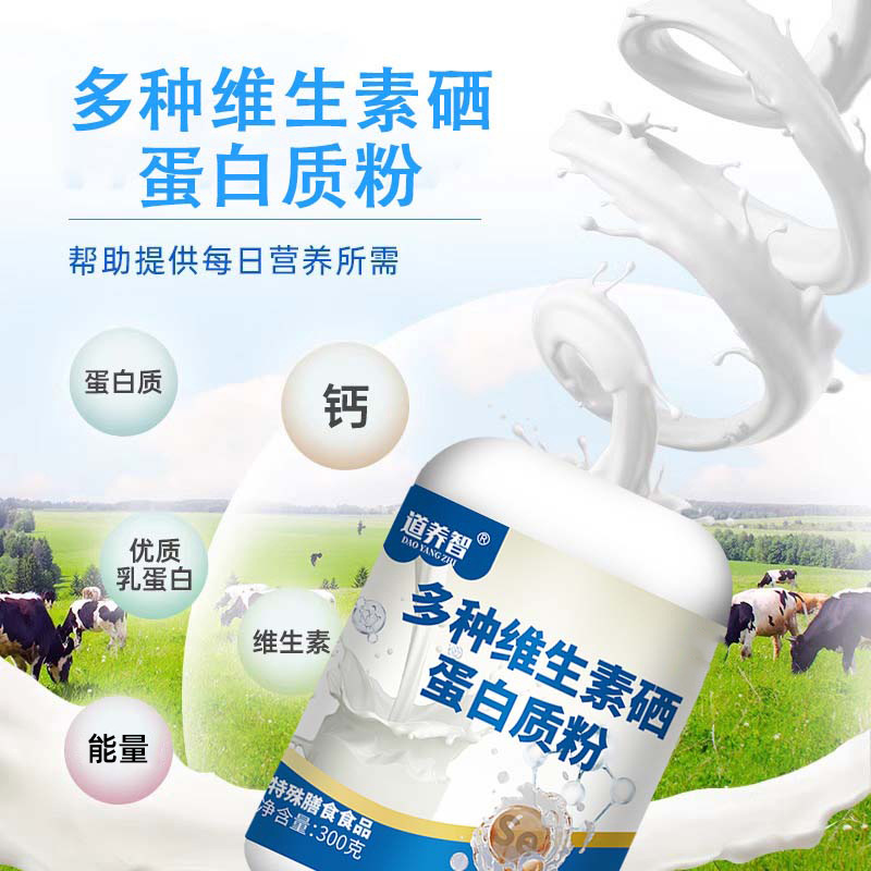 多种维生素硒蛋白质粉蛋白质粉乳清蛋白粉厂家特殊膳食批发定制