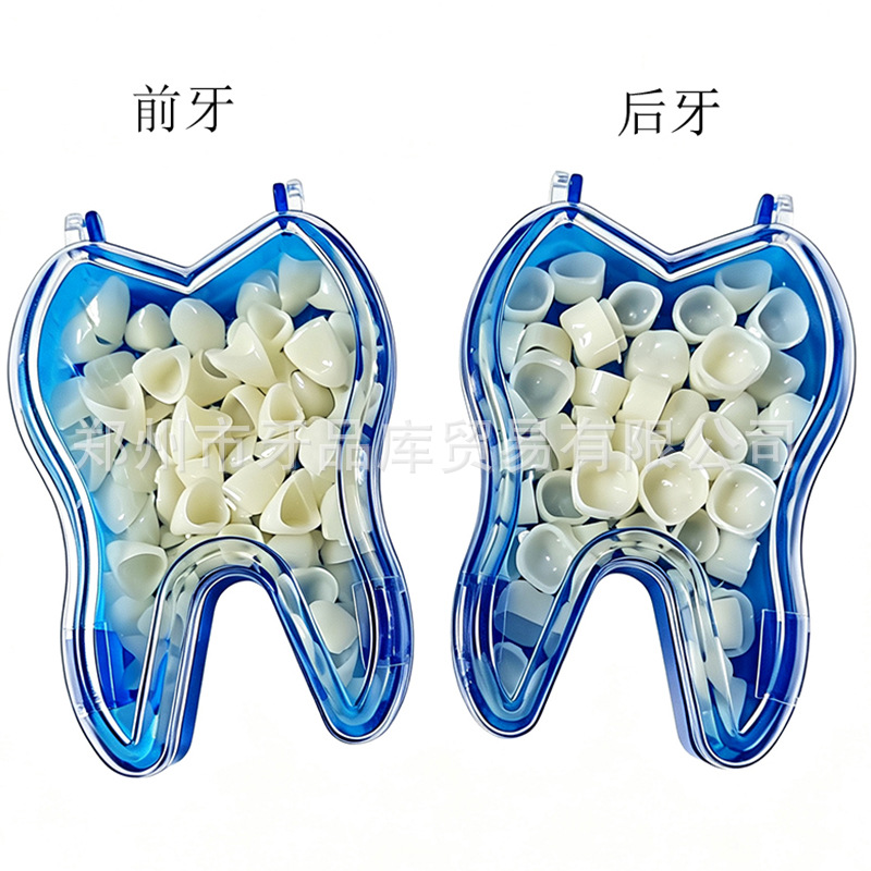 Dental Temporary Crown, Porcelain, for Anterior and Posterior Teeth