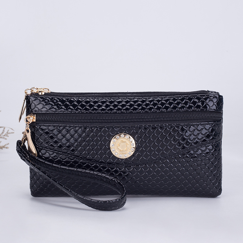 Daiouya'nın yeni crossbody debriyajı Kore tarzı kadın çift kullanımlı küçük çanta çift fermuarlı çok fonksiyonlu kadın cep telefonu çantası