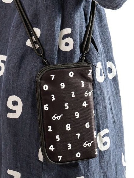 Japanische Crossbody-Tasche, minimalistisches Design, Einzelschulter