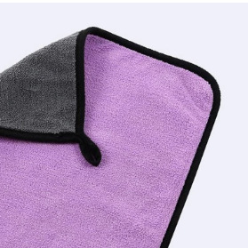 Sınır ötesi temizlik bezi mikrofiber güzellik araba yıkama havlusu emici araba silme havlusu çift taraflı çok renkli araba silme bezi toptan - 11