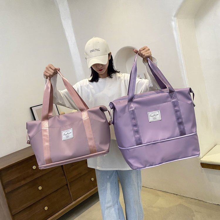Fitnesstasche, Reisetasche, faltbare Handtasche, bedrucktes LOGO, Handgepäcktasche, Outdoor-Gepäckspeichertasche, Sporttasche