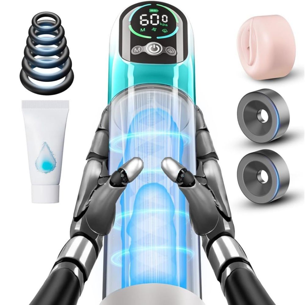 Elektrische Vakuumpumpe für Männer, wasserdicht, Wasserbad-Training