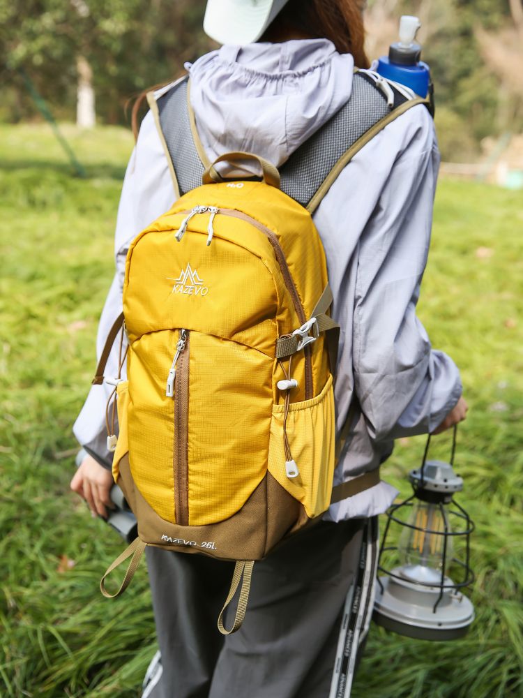 Hiking and trekking backpack, lightweight, multifunctional