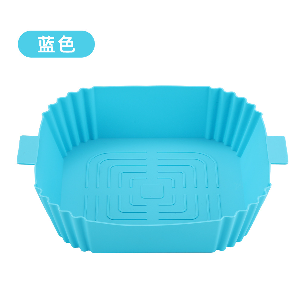 Grenzüberschreitende Luftfritteuse-Kochschale Airfryersiliconepo Luftfritteuse-Silikonschale Silikon-Friteuse-Unterlage - 7
