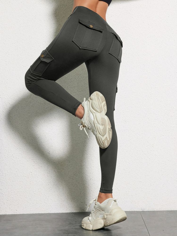Women's Stretch Tight High-Waist Quick-Dry Running Leggings