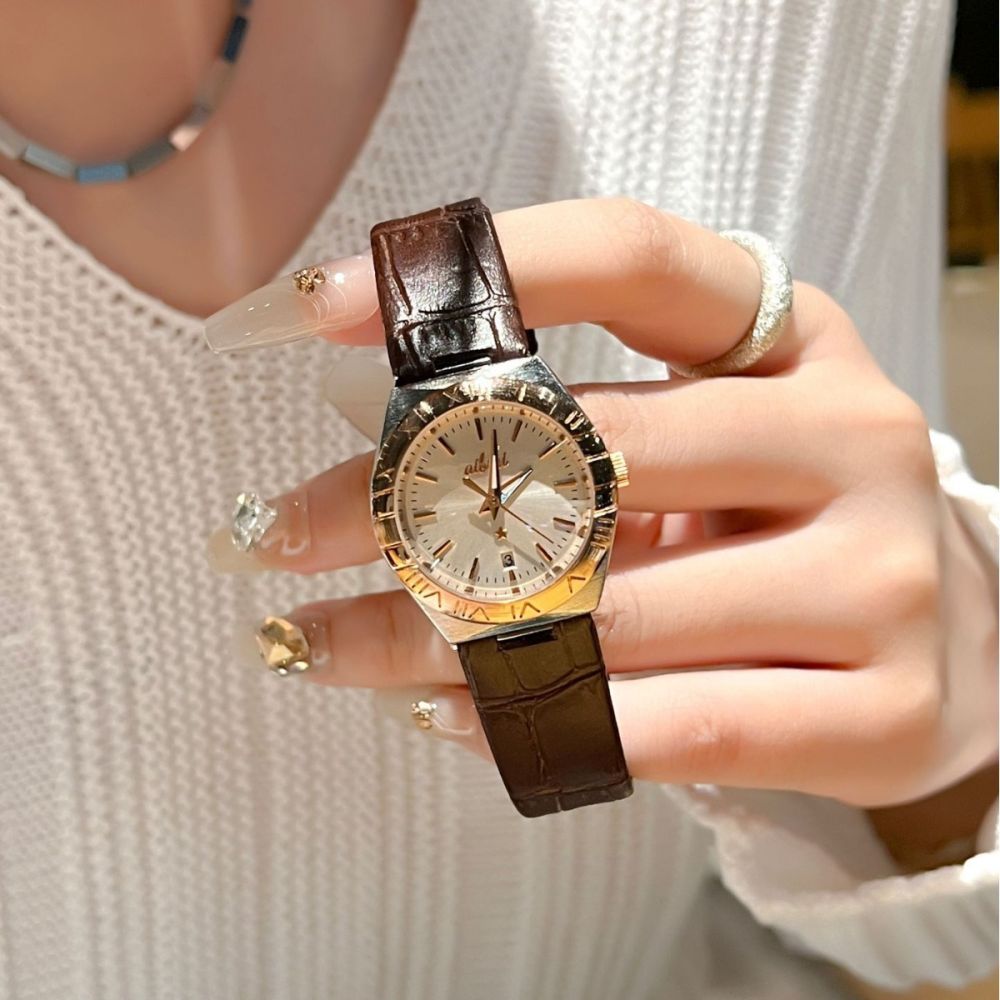 Schweizer Markendamenuhr, neu, wasserdicht, leuchtend, ultraflach, Damenuhr, Live-Shopping, Außenhandel, beliebtes Modell, Dropshipping