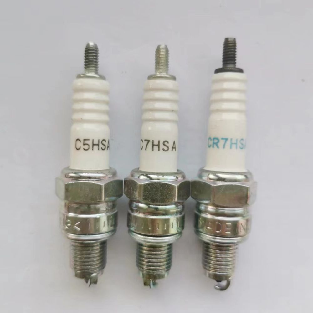 C7HSA 4629 Motorcycle Spark Plug, Compatible with 4429 ATV and Scooter - 1
