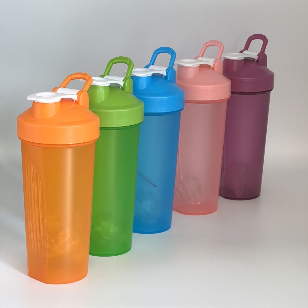 600ml Plastik Shaker Bardak Protein Tozu Smoothie Bardağı Taşınabilir Fitness Spor Su Bardağı Logo Üreticisinden Doğrudan Tedarik - 1