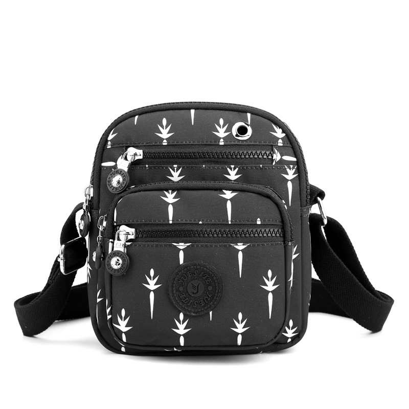 New Oxford Fabric Women's Mini Casual Crossbody Phone Bag Fashion Nylon Bag Single Shoulder Adjustable Waterproof Canvas Bag - 9