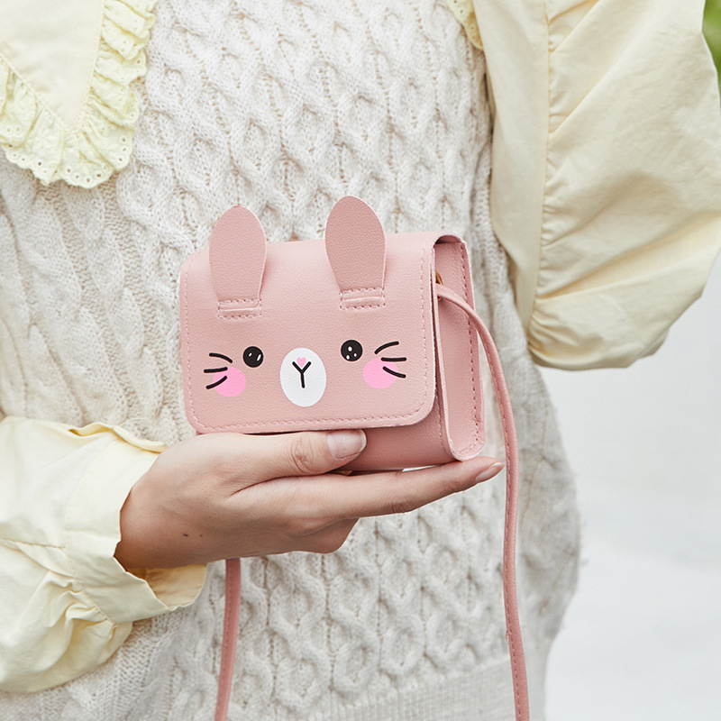 Women's bag 2023 new style cartoon crossbody small square bag mini bag mini gift bag children's bag - 4