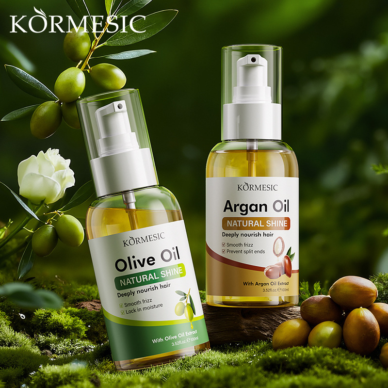 KORMESIC橄榄发油Hair care oil柔润发丝护发精油跨境厂家批发 - 1