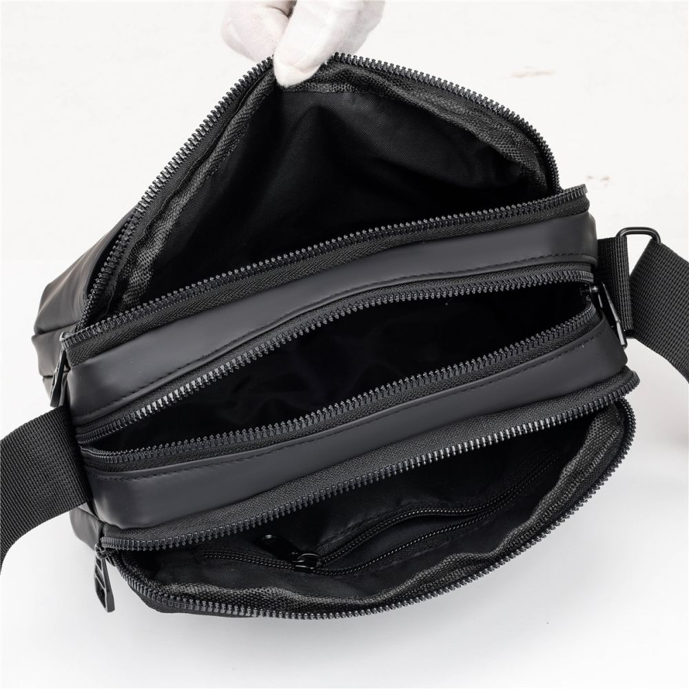 Grenzüberschreitende Herren-Schultertasche Crossbody-Tasche modische bequeme Trägertasche kleine Tasche 2025 neue Herren-kleine Schultertasche Großhandel - 4
