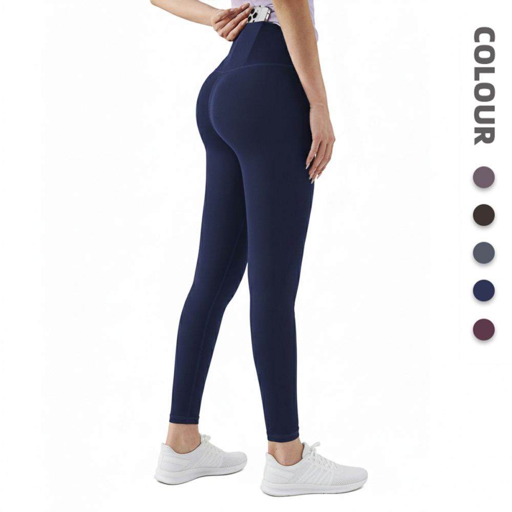 Women's High-Waist Yoga Leggings, Butt-Lifting, Long