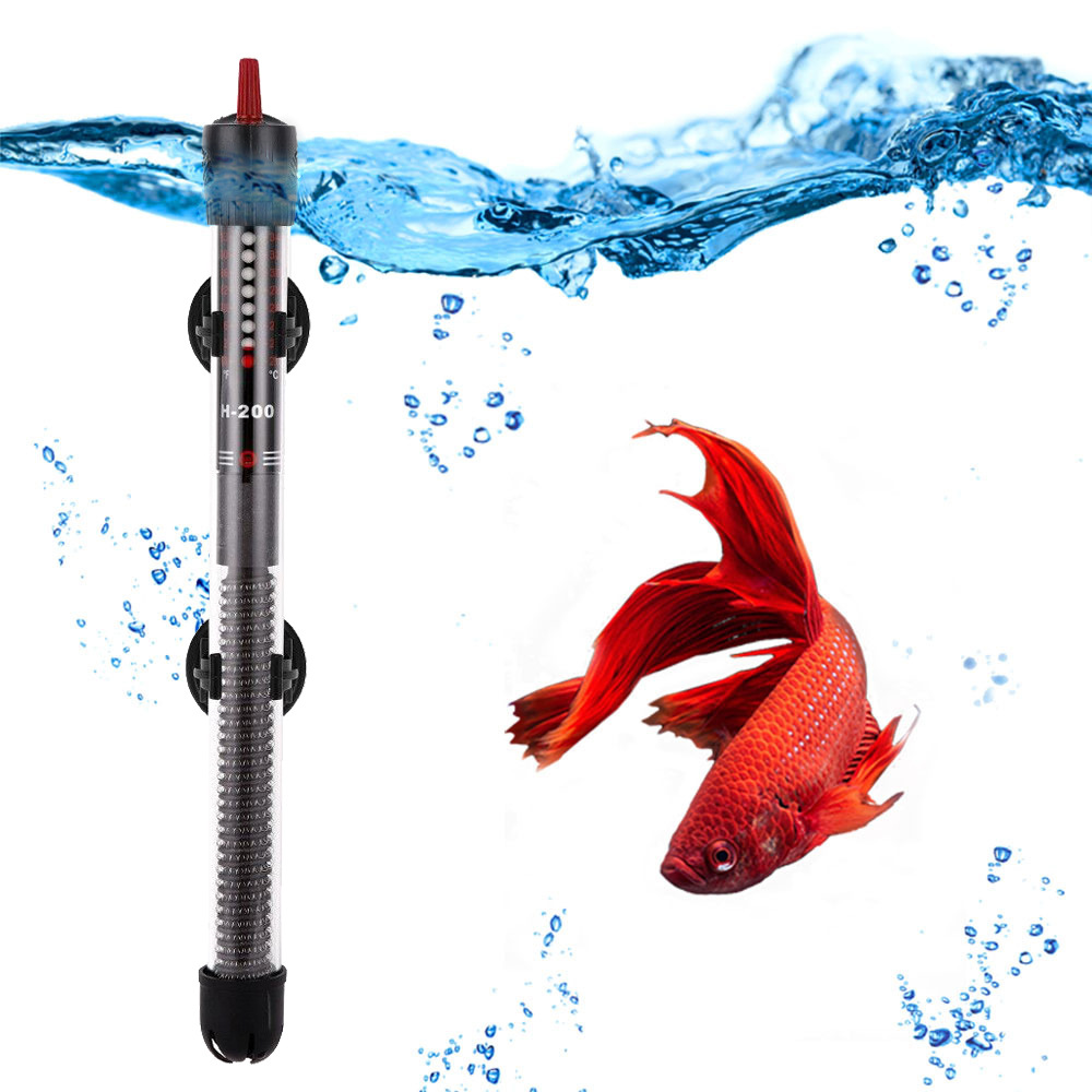 Aquarium Heater Rod with Automatic Constant Temperature Control, EU Plug