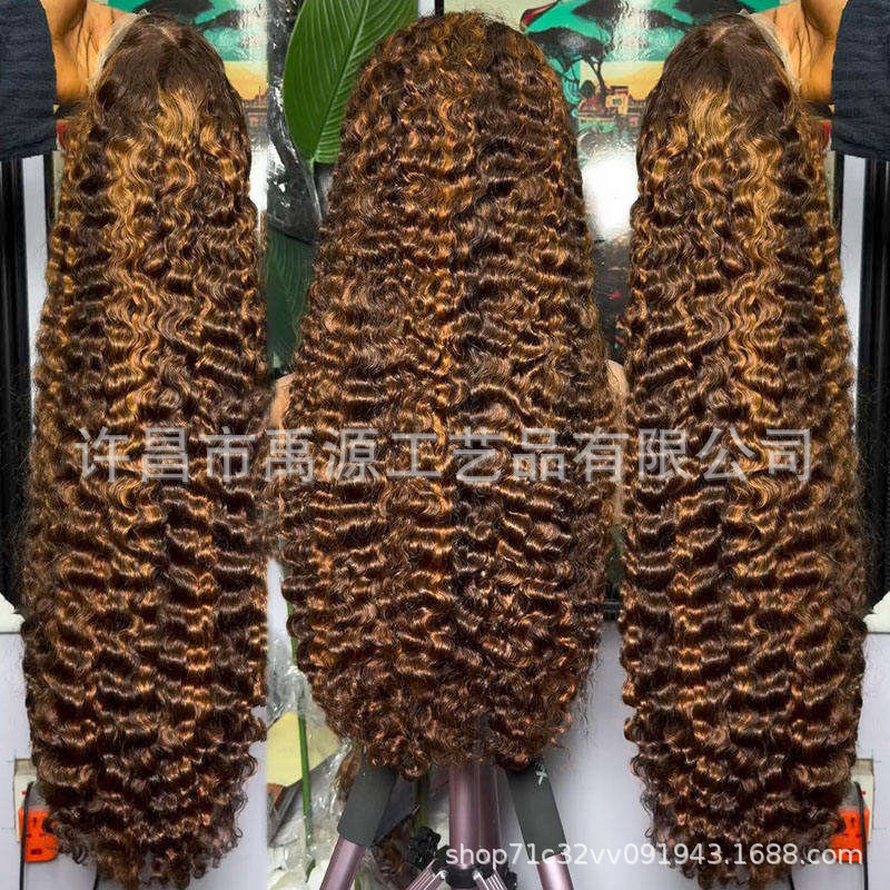 缅甸曲Burmese virgin hair假发头套  可染色源头工厂 许昌假发