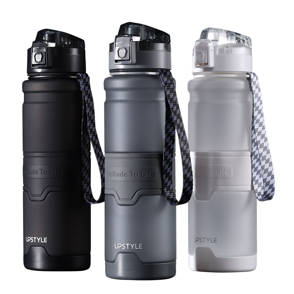 upstyle悠家良品 Tritan Material Large Capacity Portable Shockproof Fitness Sports Water Bottle Plastic Cup - 6