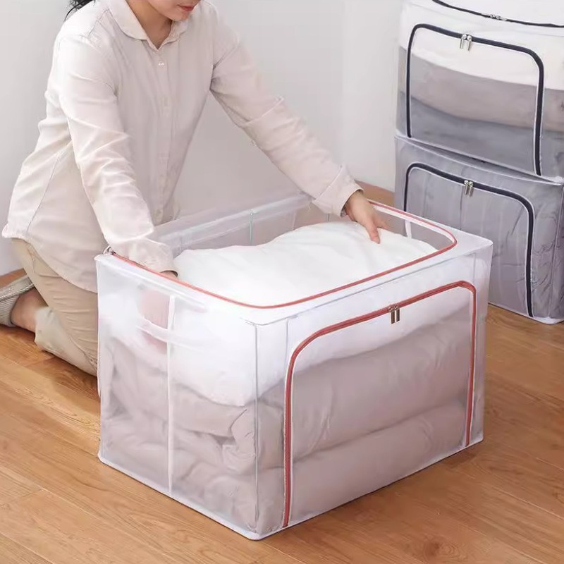 Transparente Kleidungsaufbewahrungsbox, großes Fassungsvermögen