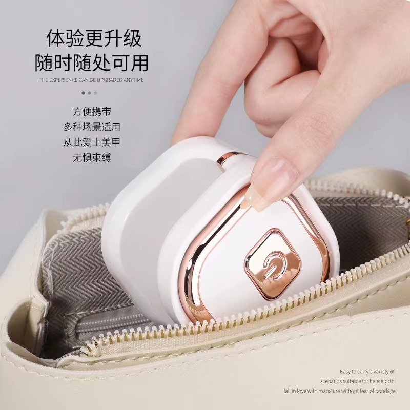 Cross-border hand nail lamp quick-drying nail polish adhesive curing lamp dryer suitable mini nail lamp phototherapy machine square