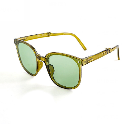 Mi-Nail Klappsonnenbrille, moderner Retro-Stil, ultraleicht, UV-Schutz, polarisierte Sonnenbrille, trendiges Design, für den Außenbereich - 12