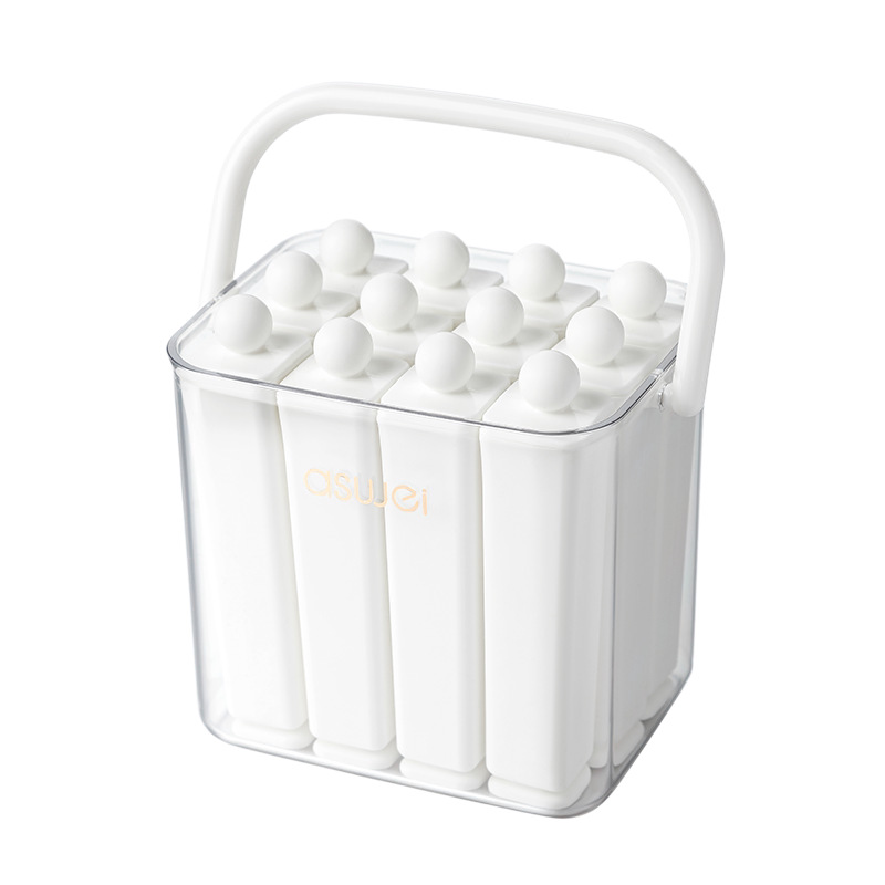 Summer Ice Stick Box Household Ice Mold Food-Grade Silicone Easy Release DIY Popsicle Ice Cream Freezing Tools Wholesale - 6