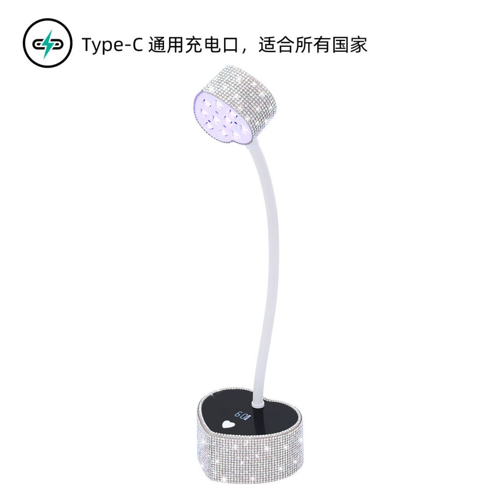 10-LED-Perlen-Speichergel mit grenzüberschreitender spezieller Desktop-Manikürelampe schnelle Lieferung schnell trocknende Phototherapie-Manikürelampe