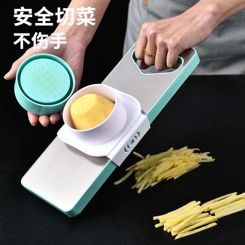 Home type potato grater stainless steel multifunctional vegetable chopper kitchen vegetable cutting tool grater - 3