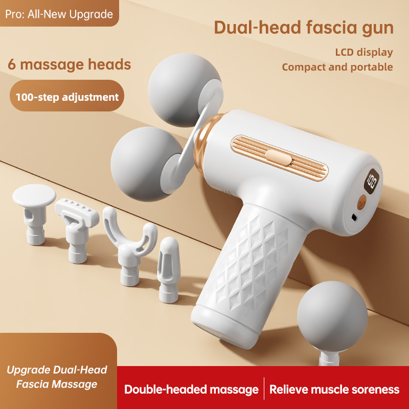Mini fascia tabancası, USB şarjlı, omuz ve boyun masajı
