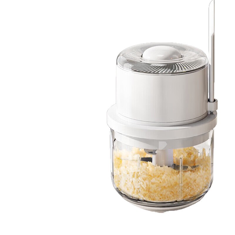 Elektrischer Knoblauchzerkleinerer Knoblauchreibe Knoblauchschneider Fleischwolf Knoblauchpaste Knoblauchpresser Großer Knoblauch Knoblauchbrecher Mixer für den Hausgebrauch - 6