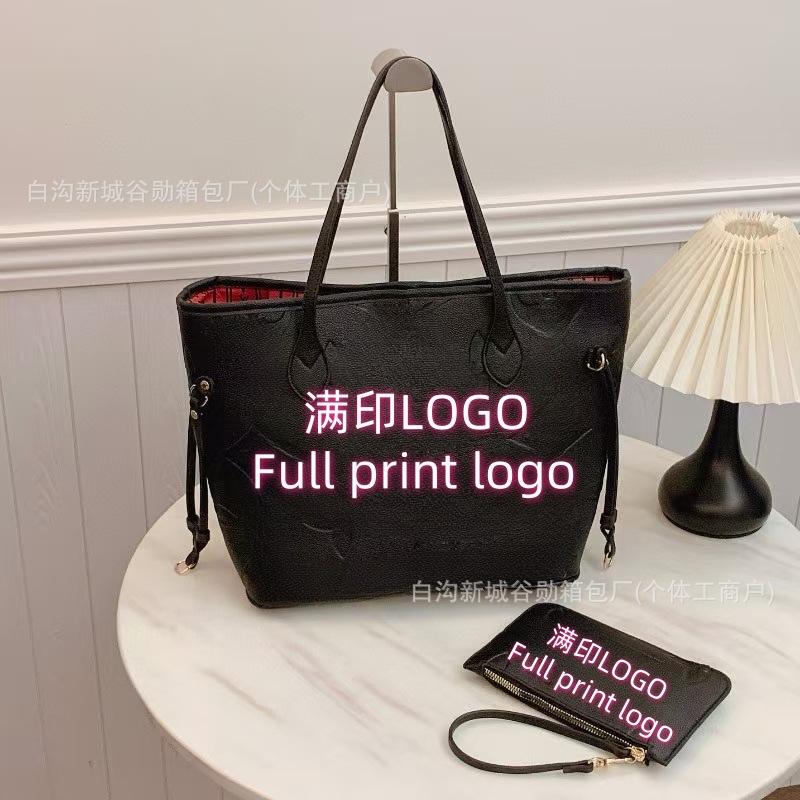 Foreign trade 40156 sourcing, factory direct single-shoulder women's bag, large-capacity shopping bag, handbag. - 3