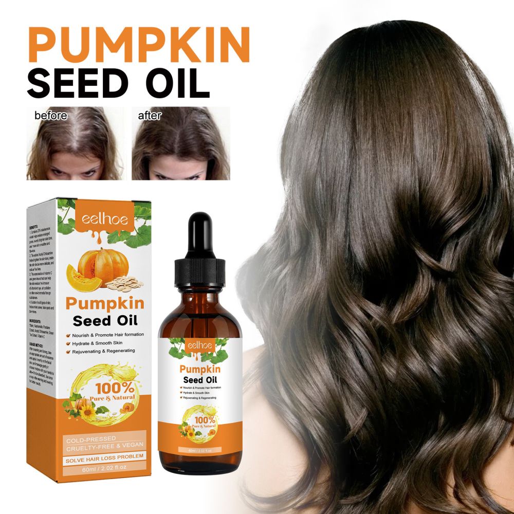 EELHOE pumpkin seed oil, hair thickening treatment