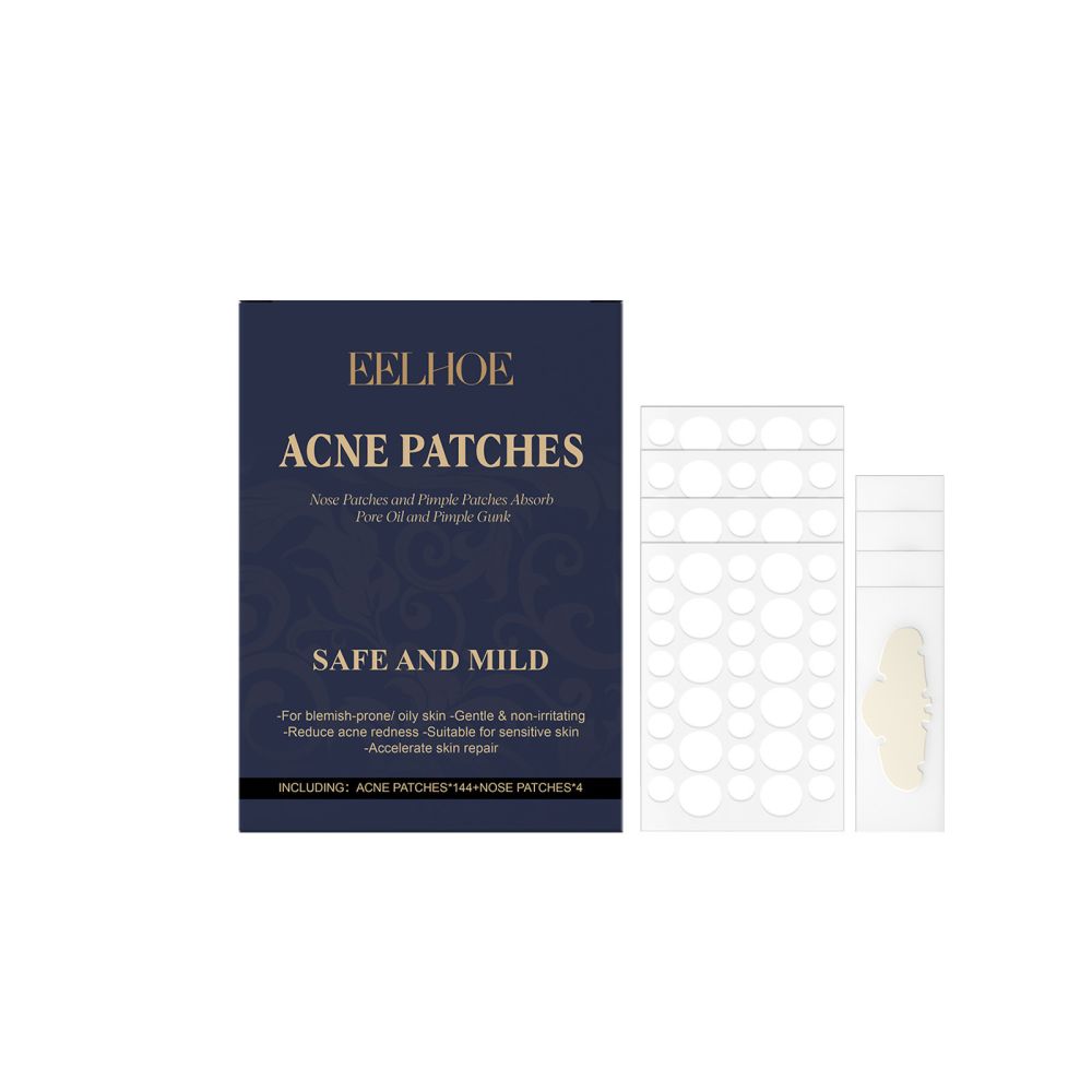 EELHOE Tea Tree Oil Acne Patch Set Skin-Friendly Breathable Gentle Cleansing Facial Acne Care Skin Patches