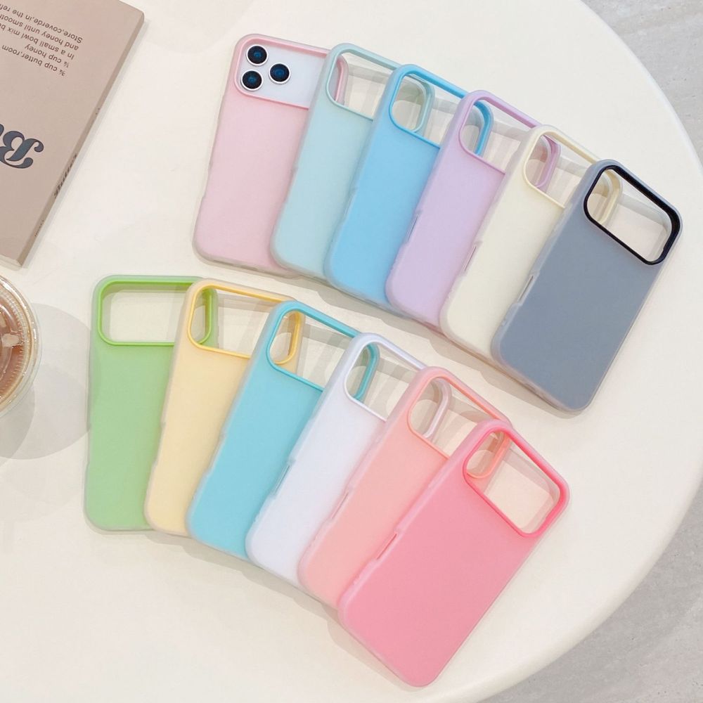 Apple iPhone 16 Pro Max 15 11 12 jöle kılıf, 2'si 1 arada