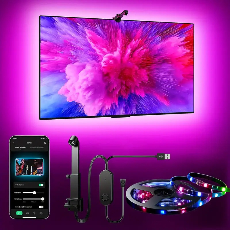 Akıllı TV Ekran Senkron RGB LED Şerit Ambiyans Işığı
