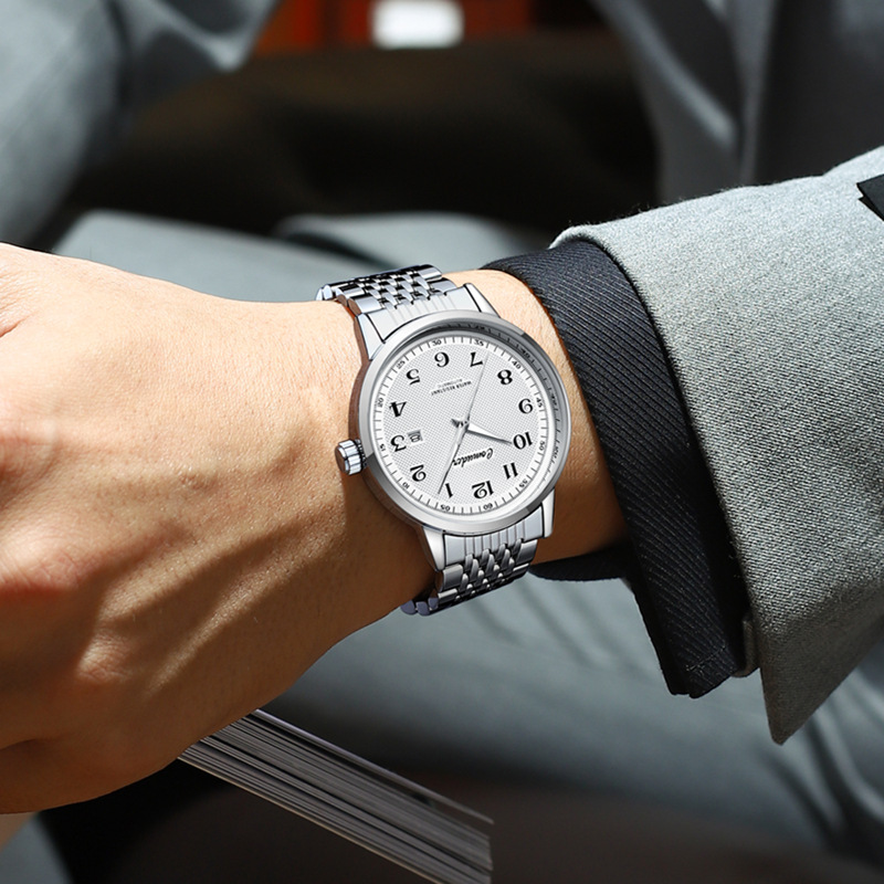 Men's Automatic Mechanical Watch Hollow Waterproof