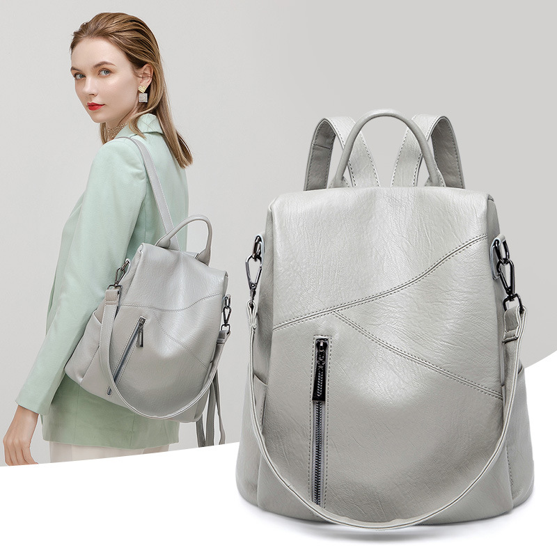 Rucksack für weibliche Universitätsstudentinnen, einfacher und vielseitiger Rucksack 2025 Sommer Amazon großes Fassungsvermögen diebstahlsicher Tagesreisetasche