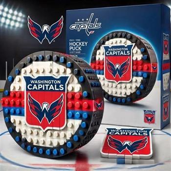 Ice Hockey Series Building Block Toy Model, Lego Compatible Assembly Set