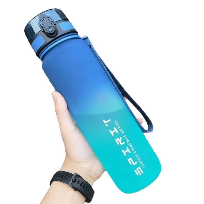 2025 New Summer Portable High-Temperature Resistant Fitness Water Bottle Student Outdoor Large-Capacity Sports Water Bottle (For Boys) - 6