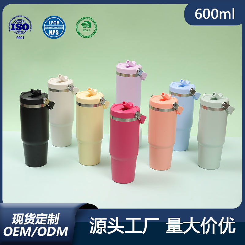 20oz stainless steel insulated tumbler with handle