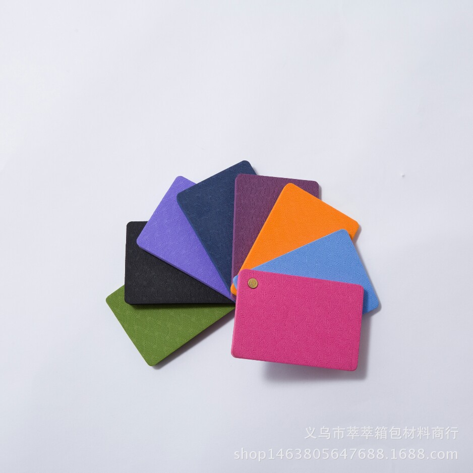 工厂双层双色防撕裂tpe瑜伽垫 加宽加厚无味垫子义乌源头
