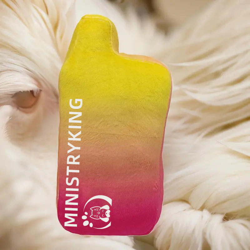 Eisform-Quietsch-Hundespielzeug, Haustier-Plüschspielzeug