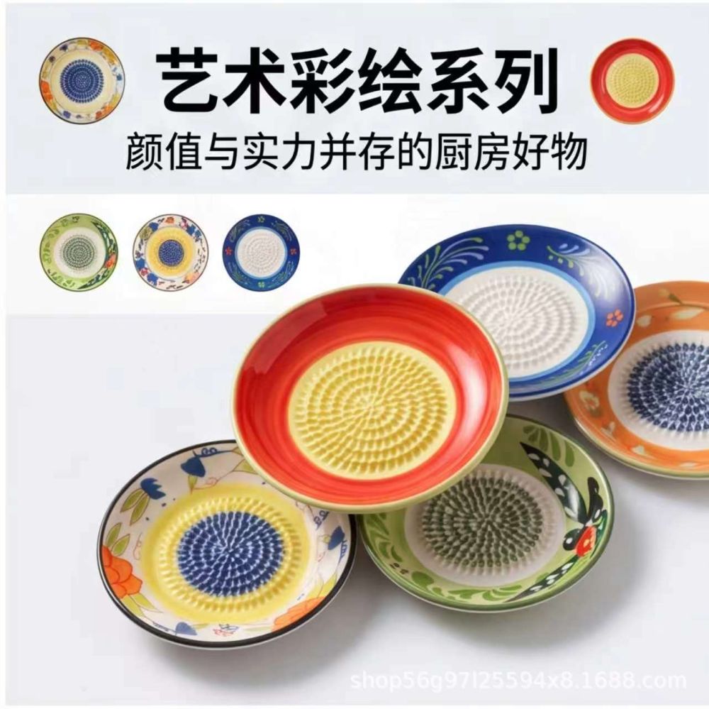 Yeni Nesil Uluslararası Harç Öğütücü Uluslararası Zencefil Sarımsak Döner Çelik Seramik Öğütme Tabağı El Yapımı Sarımsak Öğütme Tabağı Mutfak Sarımsak Ezmesi - 7