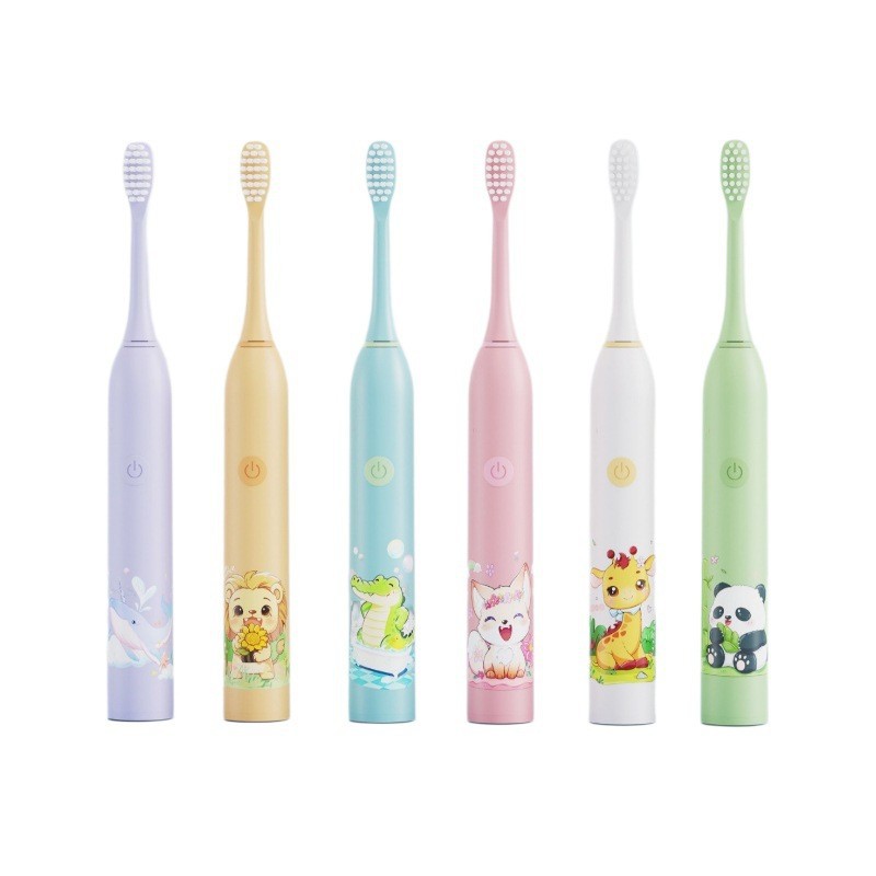 Children's Rechargeable Sonic Electric Toothbrush with Timer