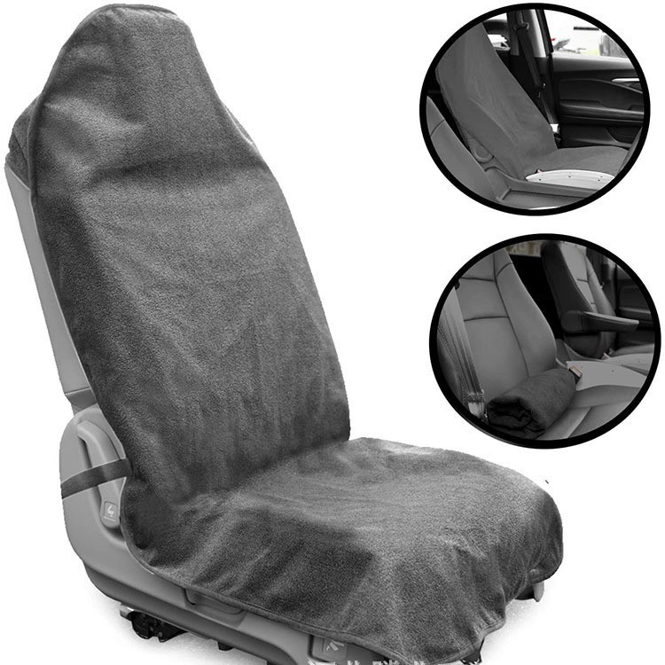 Universal Car Seat Cushion Cover Waterproof Non-slip Sweat-absorbent Towel Seat Cover Dustproof Outdoor Bucket Sports Seat Cover - 3