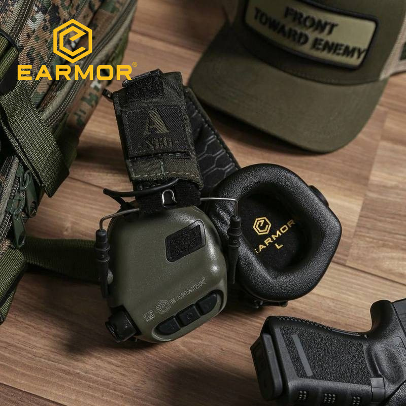 EARMOR M31 MOD4 Tactical Noise-Canceling Headset, Head-Mounted - 1
