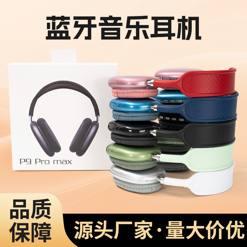 P9 Pro Max Bluetooth-Kopfhörer wiederaufladbar Stereo 5.0